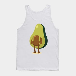 Funny Avocado Backpacker Tank Top